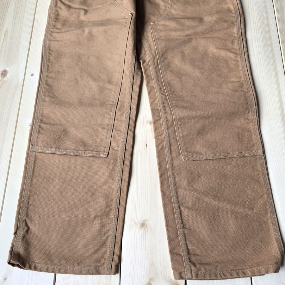 Carhartt B01 BRN Loose Fit Double Knee Utility Pants 34X30 - Picture 3 of 11